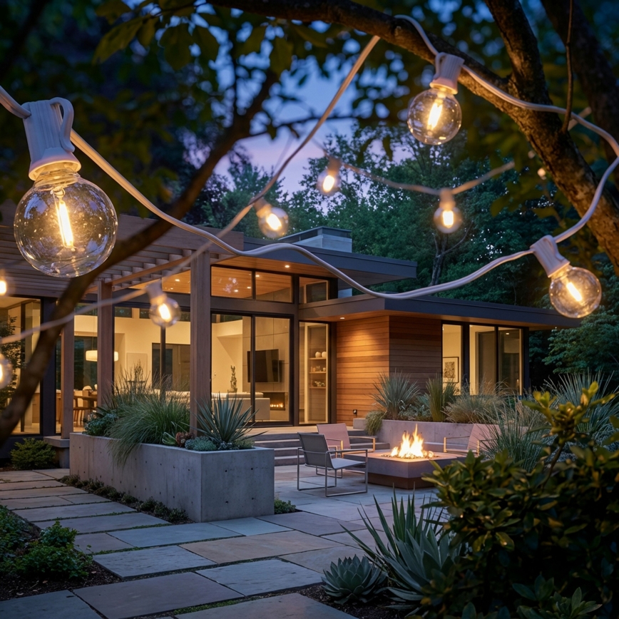 Brilagi - LED vonkajšia dekoratívna svetelná reťaz GIRLANDA 10xE12/0,6W/230V 8m biela IP44 teplá biela