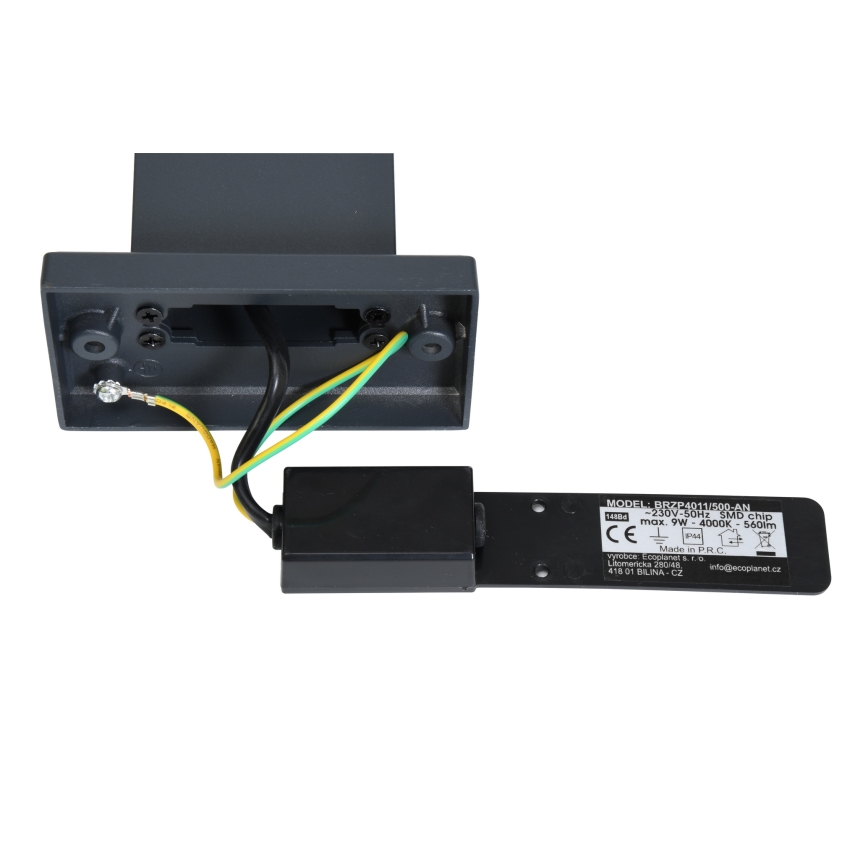 Brilagi - LED Vonkajšia lampa ARCELO LED/9W/230V 50 cm IP44