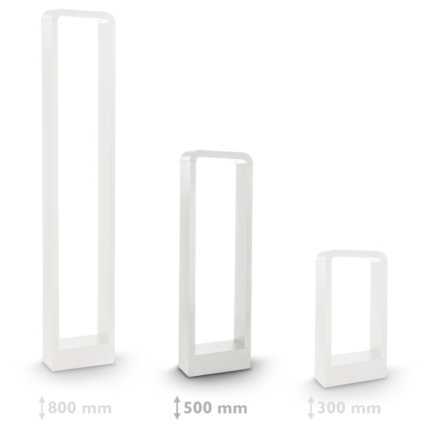 Brilagi - LED Vonkajšia lampa BARI LED/7W/230V 3000/4000/6000K biela IP54 50 cm