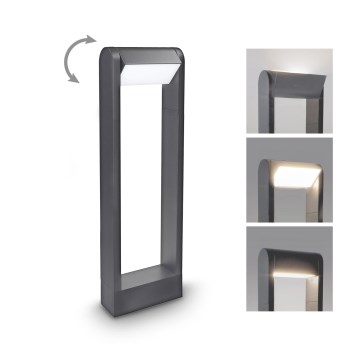 Brilagi - LED Vonkajšia lampa CROTONE LED/7W/230V antracit IP54 50 cm