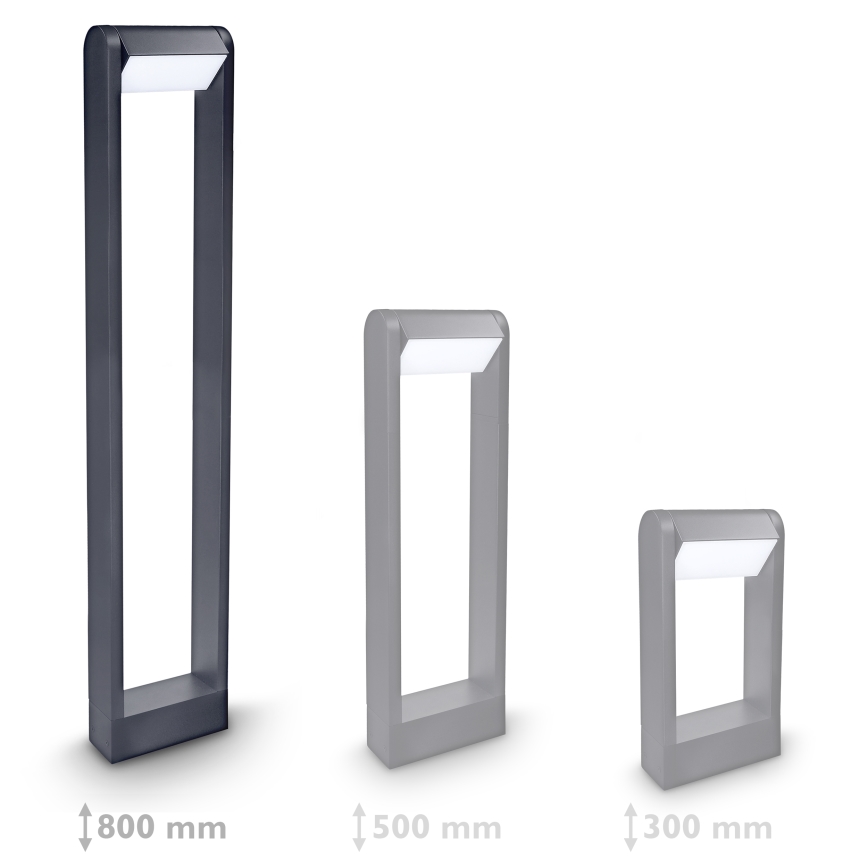 Brilagi - LED Vonkajšia lampa CROTONE LED/7W/230V antracit IP54 80 cm