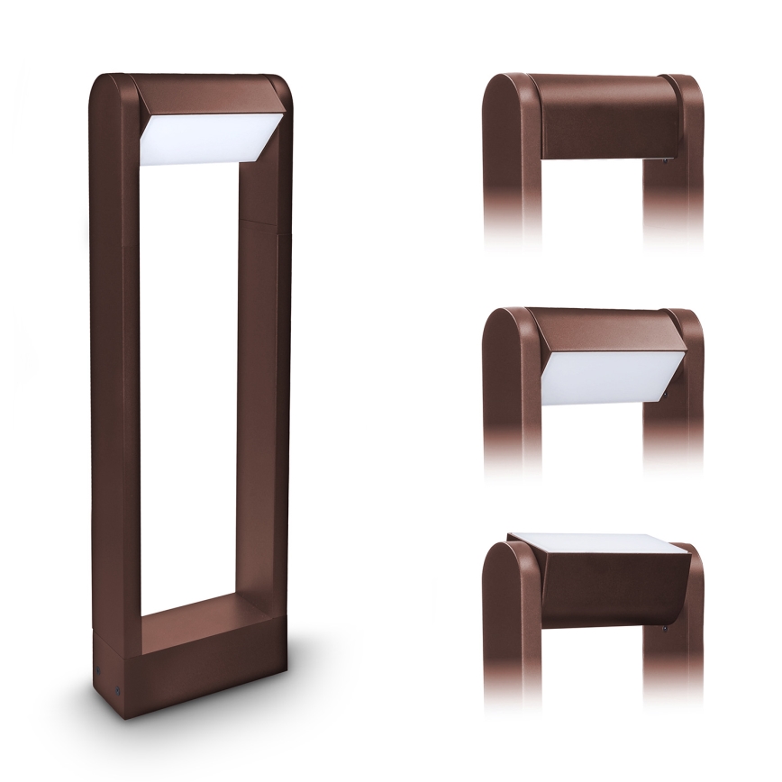 Brilagi - LED vonkajšia lampa CROTONE LED/7W/230V hnedá IP54 50 cm