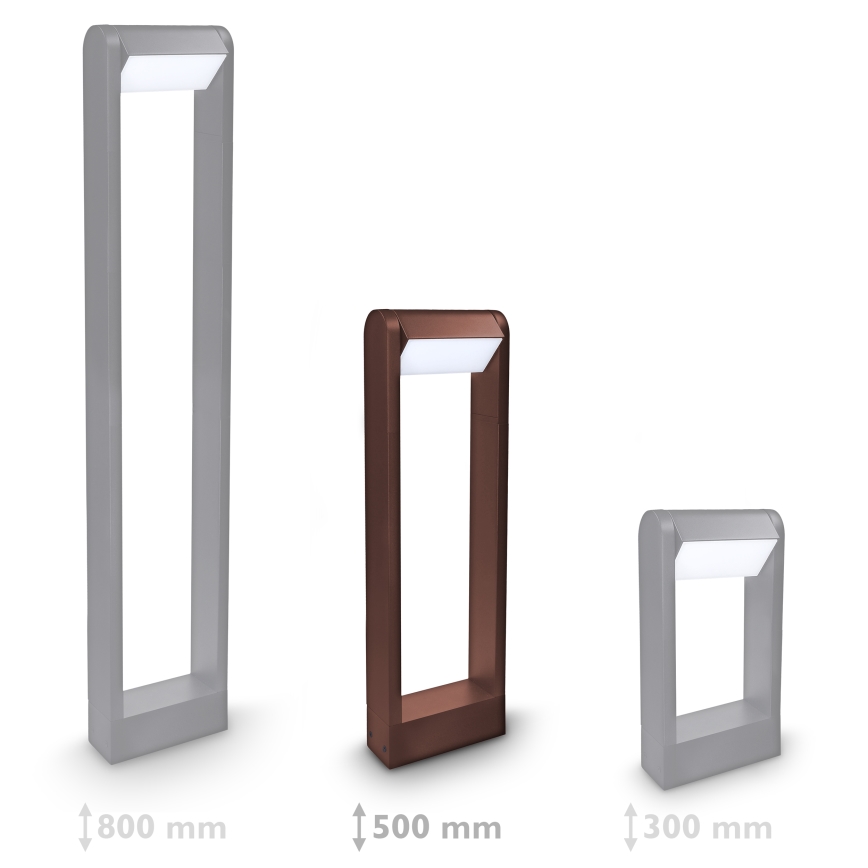 Brilagi - LED vonkajšia lampa CROTONE LED/7W/230V hnedá IP54 50 cm