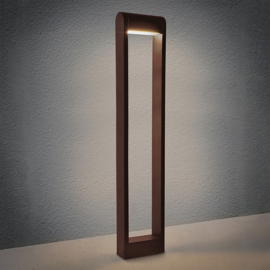 Brilagi - LED vonkajšia lampa CROTONE LED/7W/230V hnedá IP54 80 cm