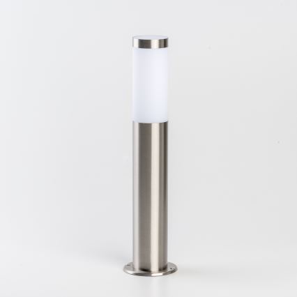 BRILAGI - Vonkajšia LED lampa ELIA 1xE27/7W/230V 4000K IP44 50 cm matný chróm
