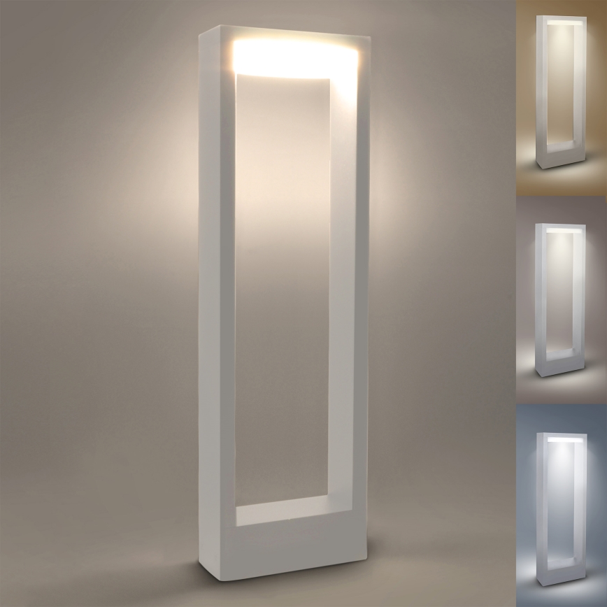 Brilagi - LED Vonkajšia lampa RAGUSA LED/7W/230V 3000/4000/6000K biela IP54 50 cm