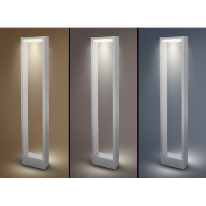Brilagi - LED Vonkajšia lampa RAGUSA LED/7W/230V 3000/4000/6000K biela IP54 80 cm