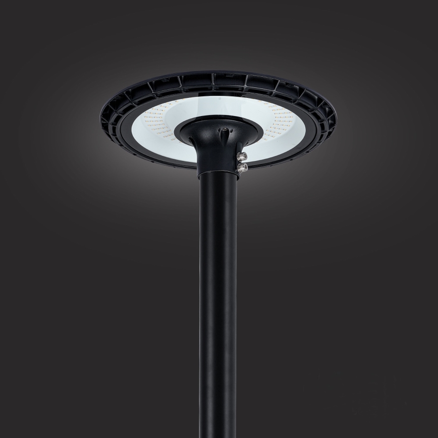 Brilagi - LED vonkajšie pouličné svietidlo so stĺpom 4 m URBANSPARK LED/120W/230V čierna IP65