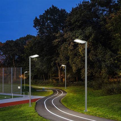 Brilagi - LED vonkajšia pouličná lampa s kĺbom URBANLIGHT LED/200W/230V sivá IP65