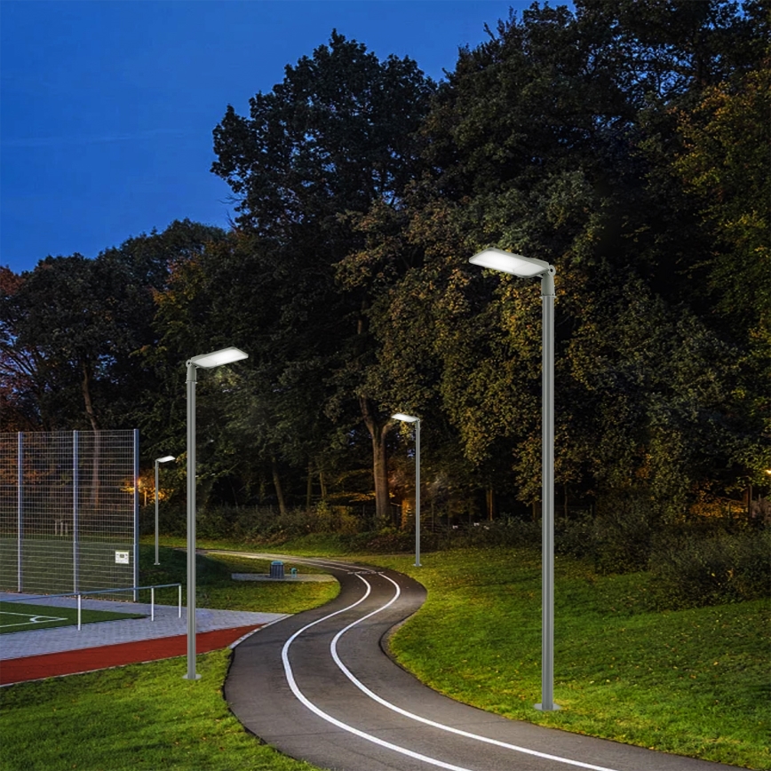 Brilagi - LED vonkajšia pouličná lampa s kĺbom URBANLIGHT LED/200W/230V sivá IP65