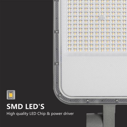 Brilagi - LED vonkajšia pouličná lampa s kĺbom URBANLIGHT LED/200W/230V sivá IP65