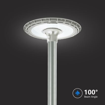 BRILAGI - LED Vonkajšie pouličné svietidlo so stĺpom 3 m URBANSPARK LED/120W/230V sivá IP65