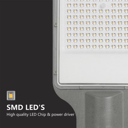 Brilagi - LED vonkajšia pouličná lampa URBANLIGHT LED/100W/230V sivá IP65