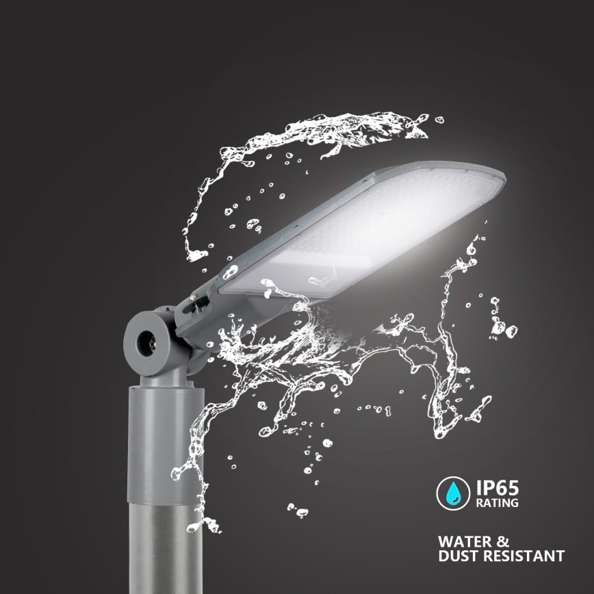 Brilagi - LED vonkajšia pouličná lampa URBANLIGHT LED/100W/230V sivá IP65
