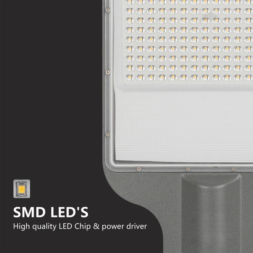 Brilagi - LED vonkajšia pouličná lampa URBANLIGHT LED/200W/230V šedá IP65