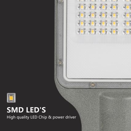 Brilagi - LED Vonkajšia uličná lampa URBANLIGHT LED/50W/230V sivá IP65