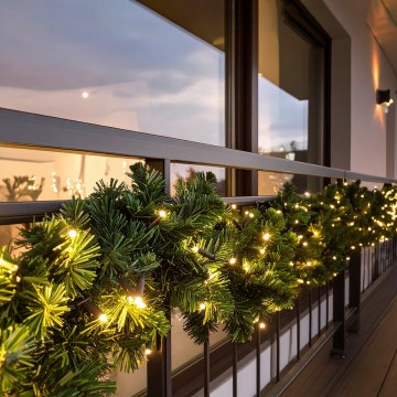 Brilagi - LED vonkajšia vianočná dekorácia GIRLANDA 112xLED/230V 700 cm IP44