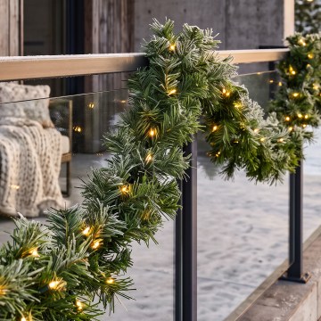 BRILAGI - LED Vonkajšia vianočná dekorácia GIRLANDA 240xLED/230V 1500 cm IP44