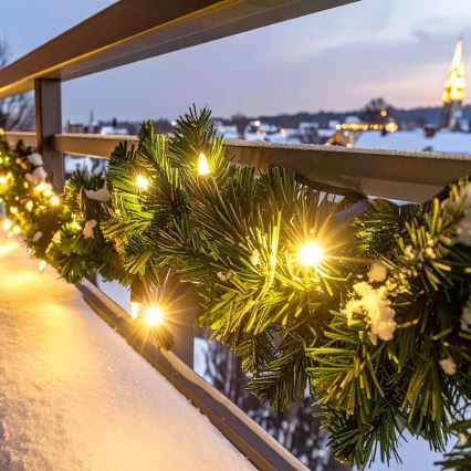 Brilagi - LED vonkajšia vianočná dekorácia GIRLANDA 80xLED/230V 500 cm IP44