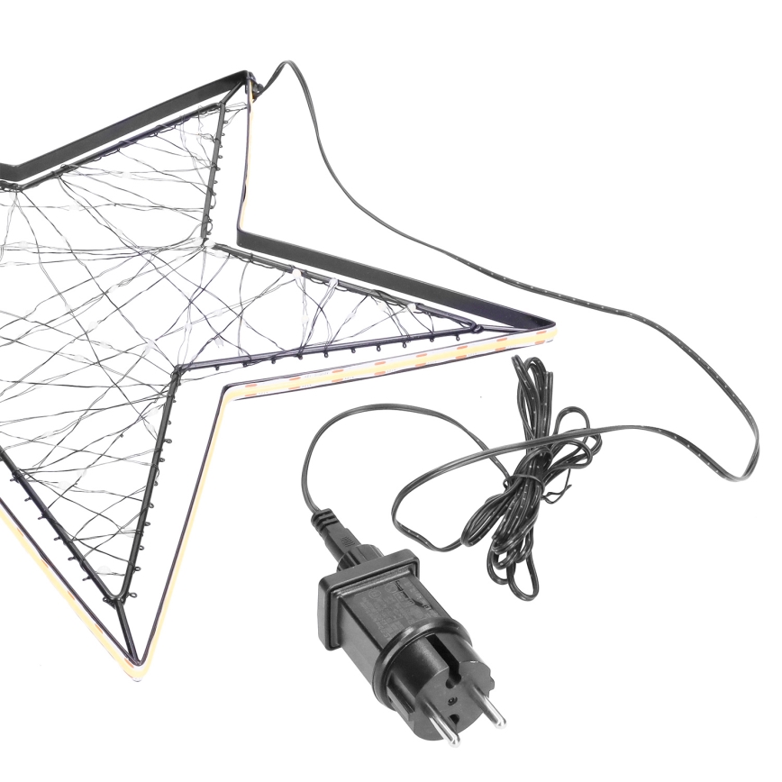 Brilagi - LED vonkajšia vianočná dekorácia LED/2,6W/230V IP44 47x45 cm hviezda