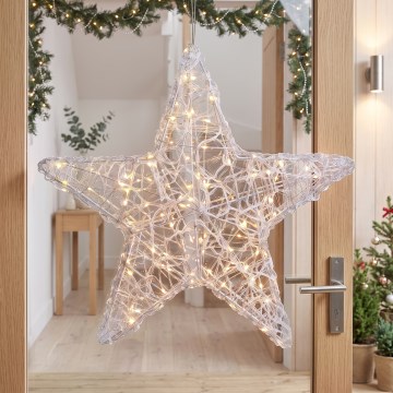 BRILAGI - LED vonkajšia vianočná dekorácia LED/3,3W/230V IP44 hviezda 50 cm