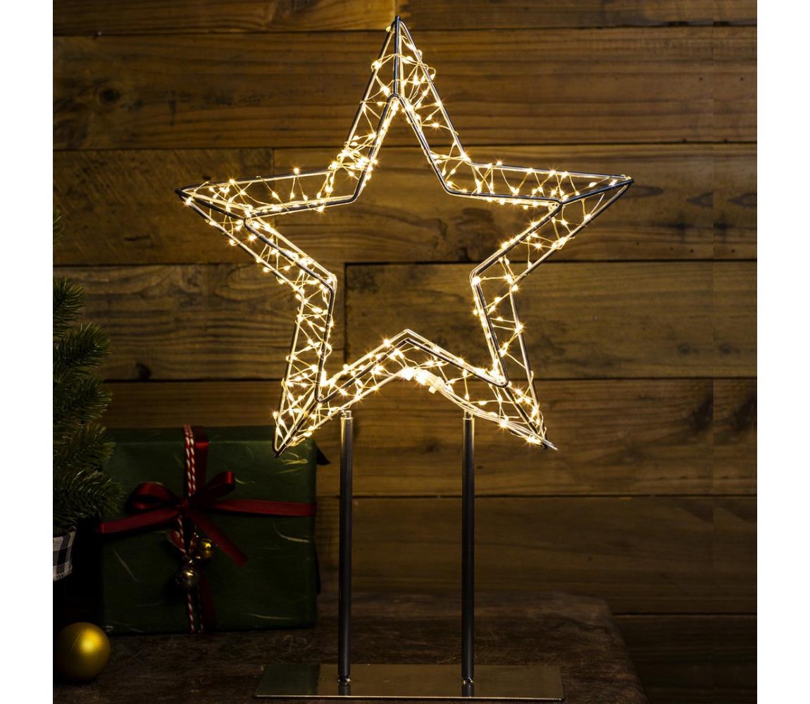 Brilagi - LED vonkajšia vianočná dekorácia LED/3,6W/230V IP44 44x30 cm hviezda 1v1114-OEM1