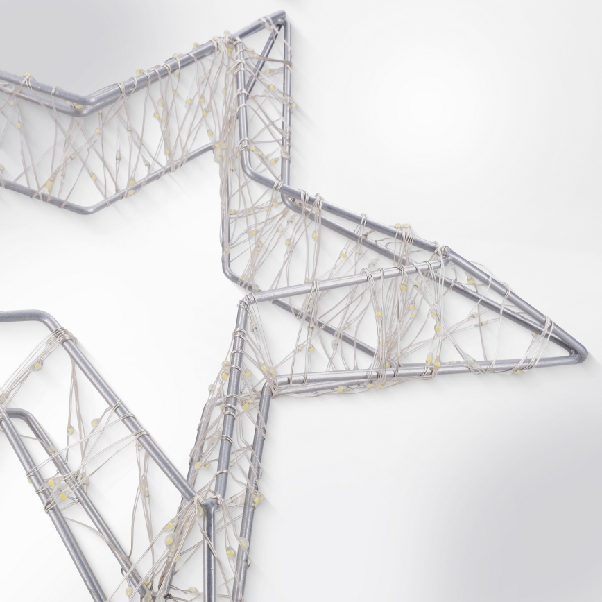 Brilagi - LED vonkajšia vianočná dekorácia LED/3,6W/230V IP44 44x30 cm hviezda