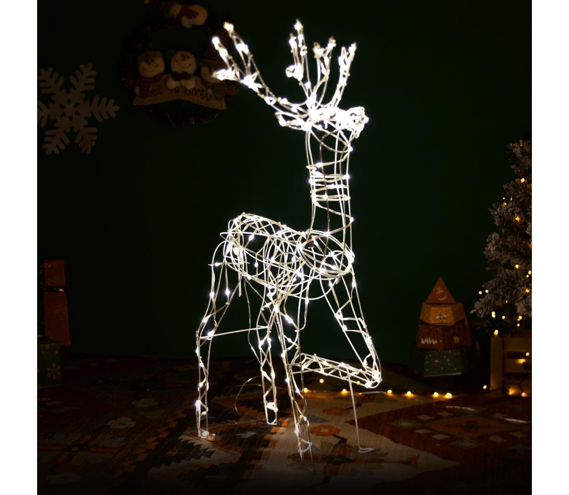 Brilagi - LED vonkajšia vianočná dekorácia LED/3,6W/31/230V 2700K 75 cm IP44 sob B10303ACDN