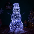 BRILAGI - LED vonkajšia vianočná dekorácia LED/3,6W/31/230V 6500K 60 cm IP44 snehuliak