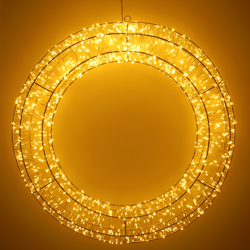 Brilagi - LED vonkajšia vianočná dekorácia LED/6W/230V IP44 veniec 50 cm