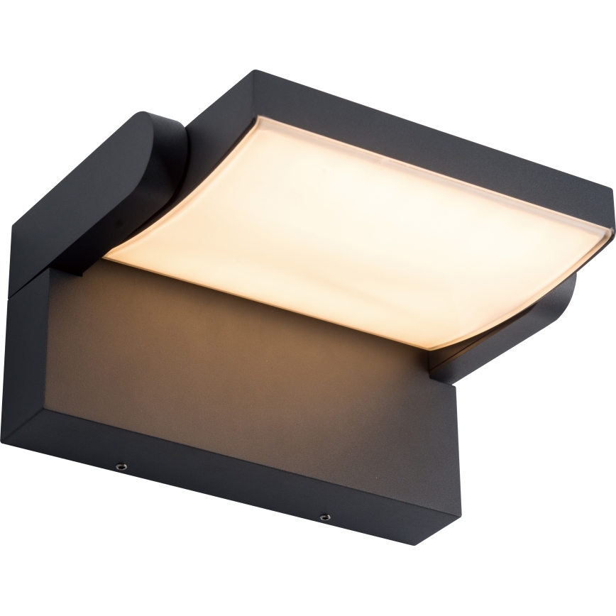 BRILAGI - LED Vonkajšie nástenné svietidlo ANKLE LED/12W/230V IP65 čierna