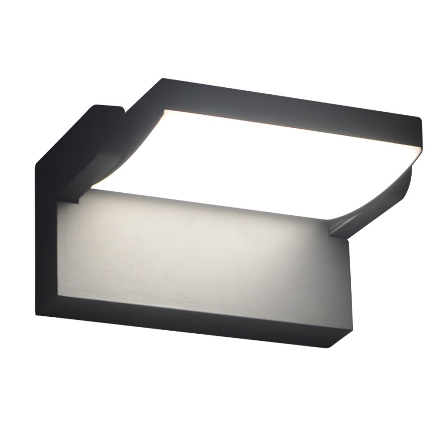 Brilagi - LED Vonkajšie nástenné svietidlo ANKLE LED/18W/230V 4000K IP65 antracit