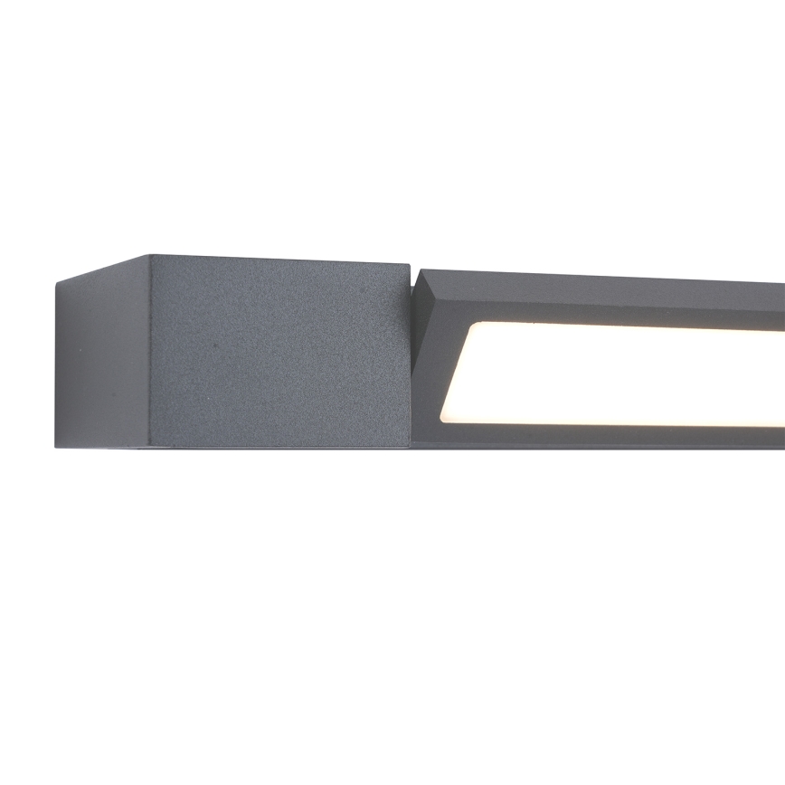 Brilagi - vonkajšie nástenné LED svietidlo AQUA LINE LED/12W/230V 45 cm IP44 antracit CRI 90
