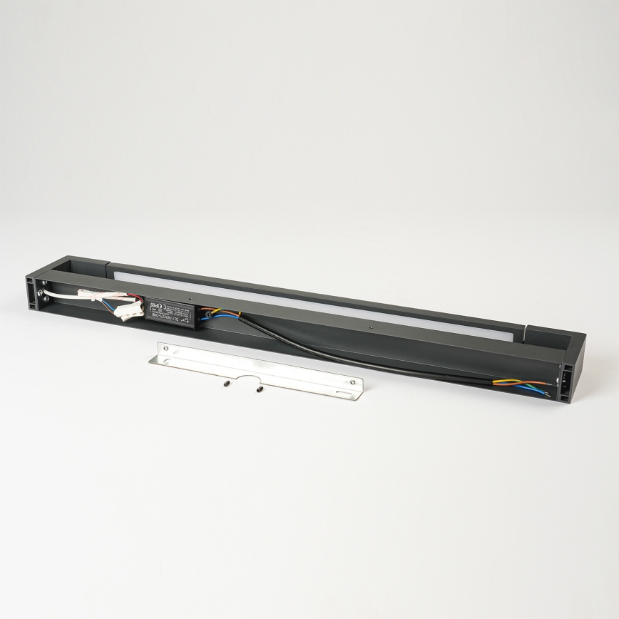 Brilagi - LED vonkajšie nástenné svietidlo AQUA LINE LED/18W/230V 60 cm IP44 antracit CRI 90