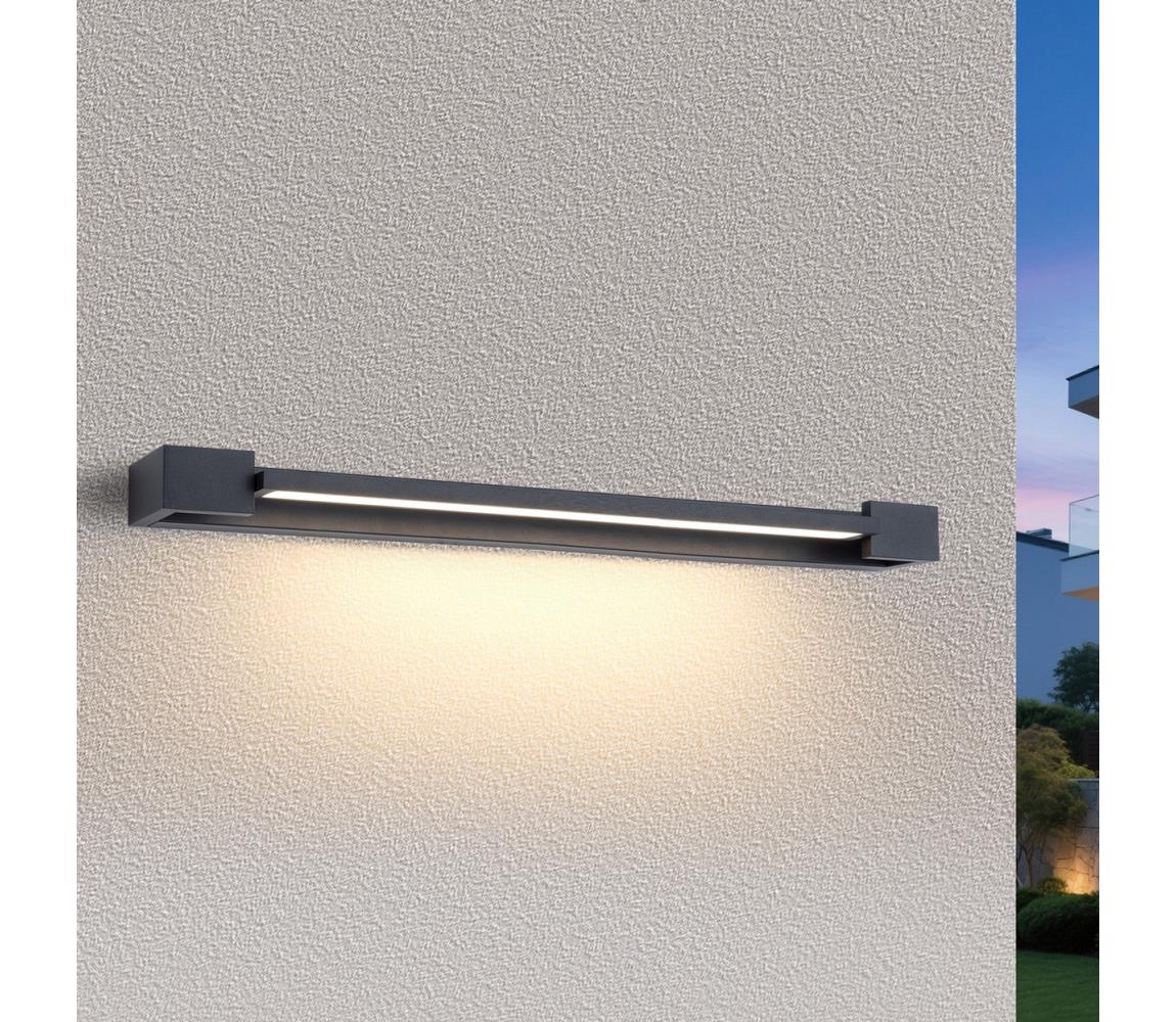 Brilagi - LED vonkajšie nástenné svietidlo AQUA LINE LED/24W/230V 90 cm IP44 antracit CRI 90 BG2529
