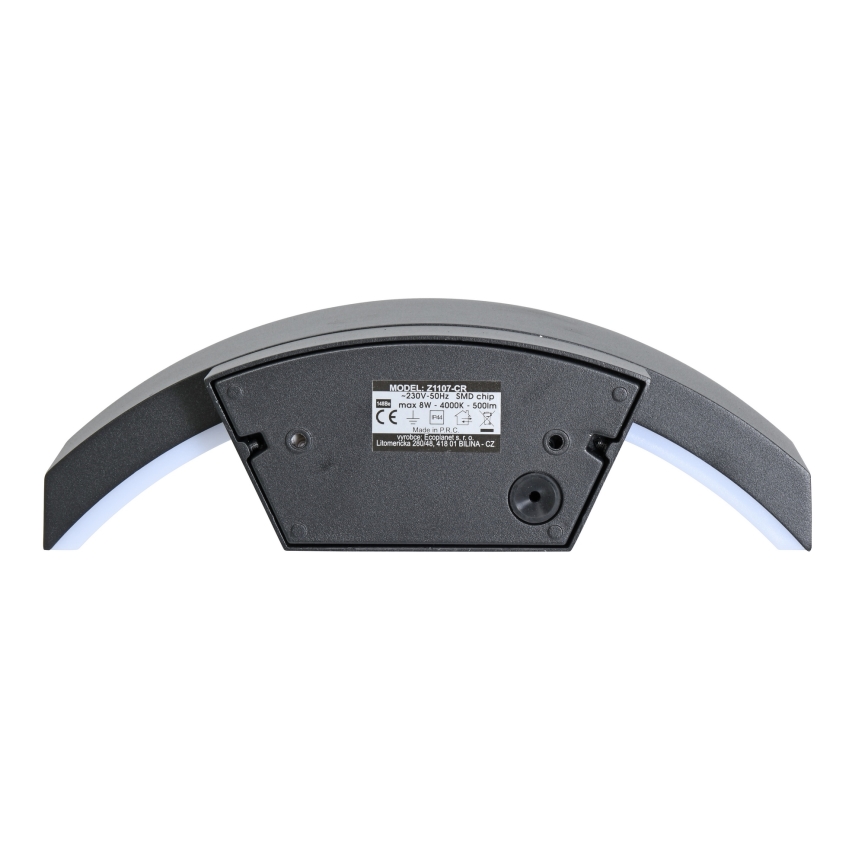 Brilagi - LED Vonkajšie nástenné svietidlo ARCELO LED/8W/230V IP54