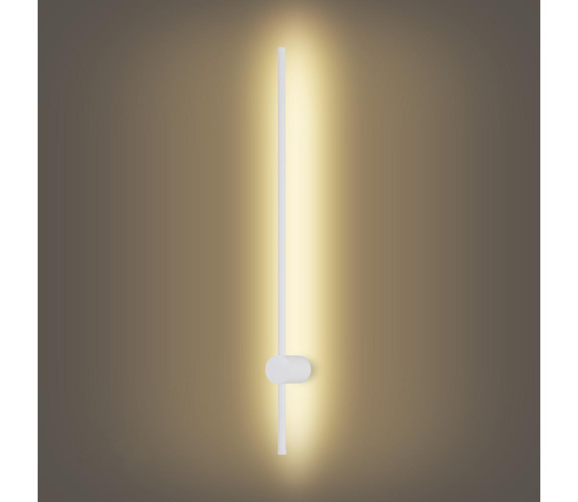 Brilagi - LED vonkajšie nástenné svietidlo AURA, 20 W, 230 V, 3000 K, IP54, 97 cm, biela, CRI 90 BRI818