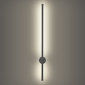 Brilagi - LED vonkajšie nástenné svietidlo AURA LED/12W/230V 4000K IP54 65 cm antracit CRI 90