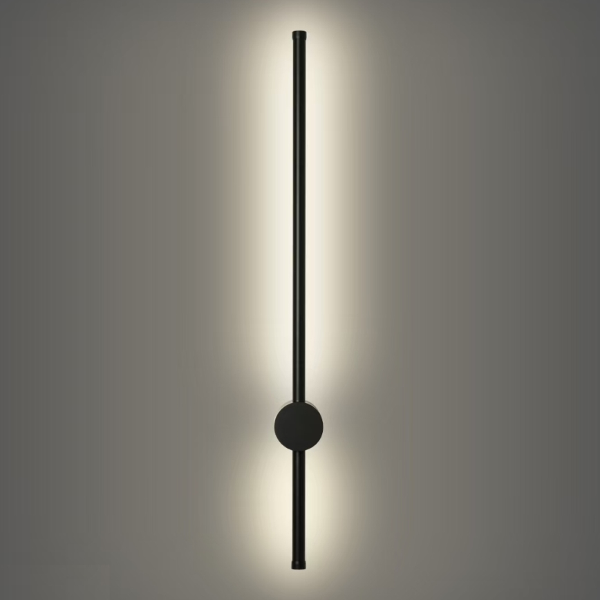 Brilagi - LED vonkajšie nástenné svietidlo AURA LED/12W/230V 4000K IP54 65 cm čierna CRI 90