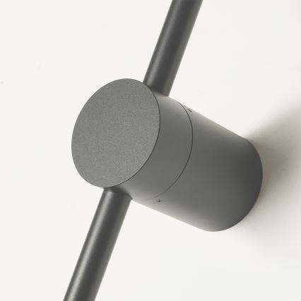 Brilagi - LED vonkajšie nástenné svietidlo AURA LED/12W/230V 4000K IP54 65 cm antracit CRI 90