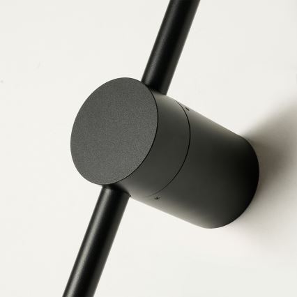 Brilagi - LED vonkajšie nástenné svietidlo AURA LED/12W/230V 4000K IP54 65 cm čierna CRI 90