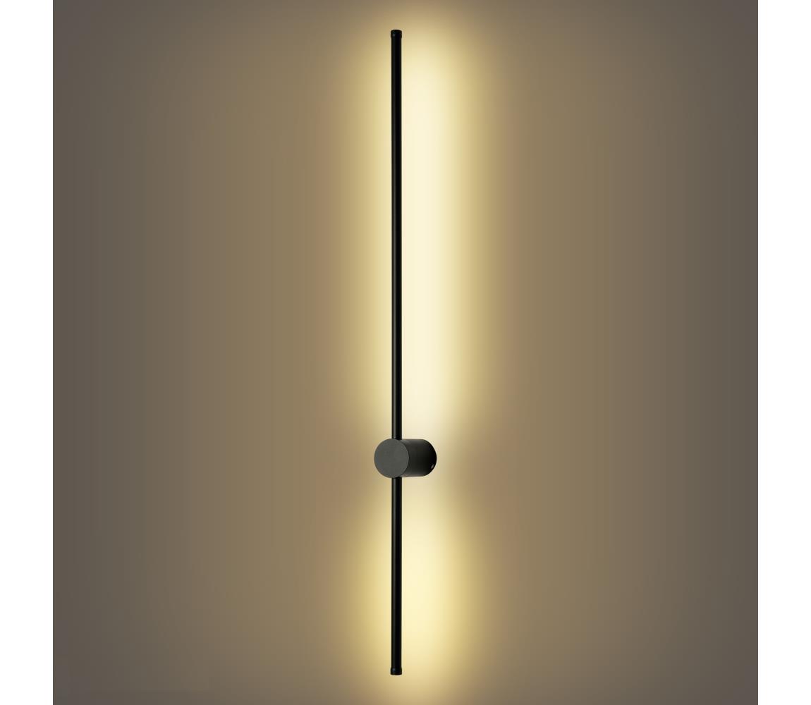 Brilagi - LED vonkajšie nástenné svietidlo AURA LED/20W/230V 3000K IP54 čierna BRI263