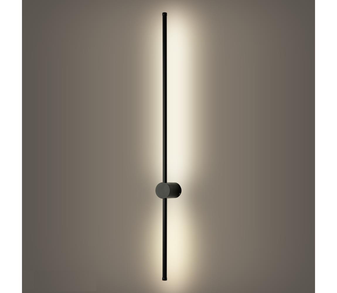 Brilagi - LED vonkajšie nástenné svietidlo AURA LED/20W/230V 4000K IP54 čierna BRI265