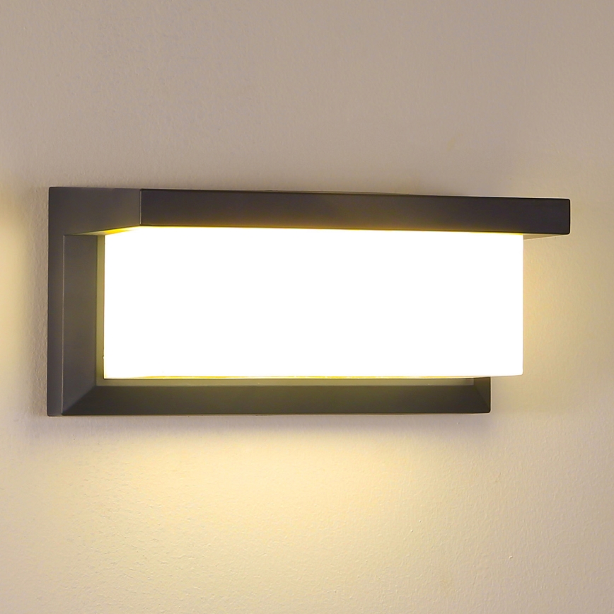 Brilagi - LED Vonkajšie nástenné svietidlo BRICKY LED/12W/230V antracit IP54
