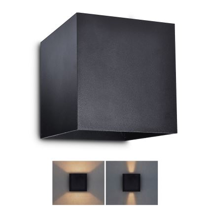 Brilagi - LED Vonkajšie nástenné svietidlo CUBE LED/6W/230V IP54