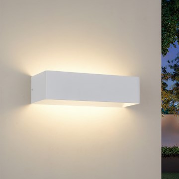 Brilagi - LED vonkajšie nástenné svietidlo DONNANI LED/12W/230V 30 cm biela IP44