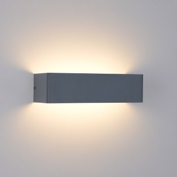 Brilagi - LED vonkajšie nástenné svietidlo DONNANI LED/12W/230V antracit IP44