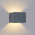 Brilagi - LED Vonkajšie nástenné svietidlo DONNANI LED/5W/230V 10 cm antracit IP44