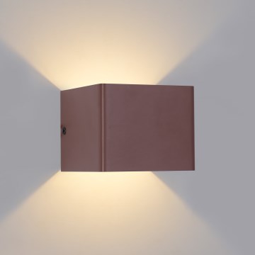 Brilagi - LED vonkajšie nástenné svietidlo DONNANI LED/5W/230V hnedé IP44