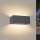 Brilagi - LED vonkajšie nástenné svietidlo DONNANI LED/7W/230V 20 cm antracit IP44